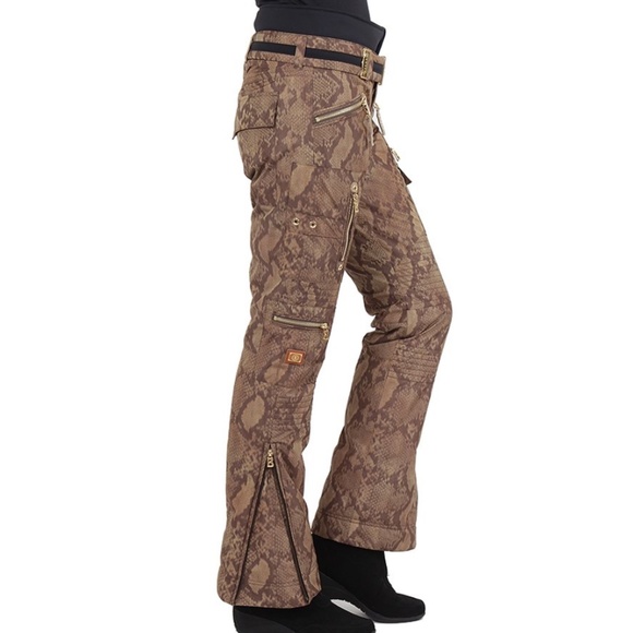 *NWT,  HARD TO FIND* Bogner Gwenn Python Jacquard Print Ski Pant - Picture 2 of 9